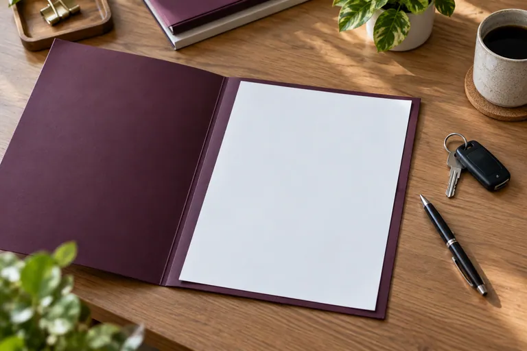 Folder kosong untuk soalan terma pertanyaan